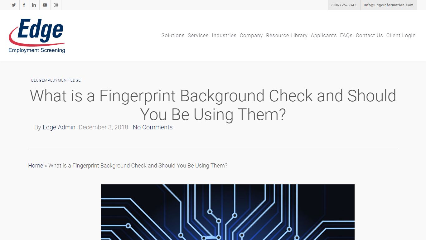 What is a Fingerprint Background Check and Should You Be Using Them ...